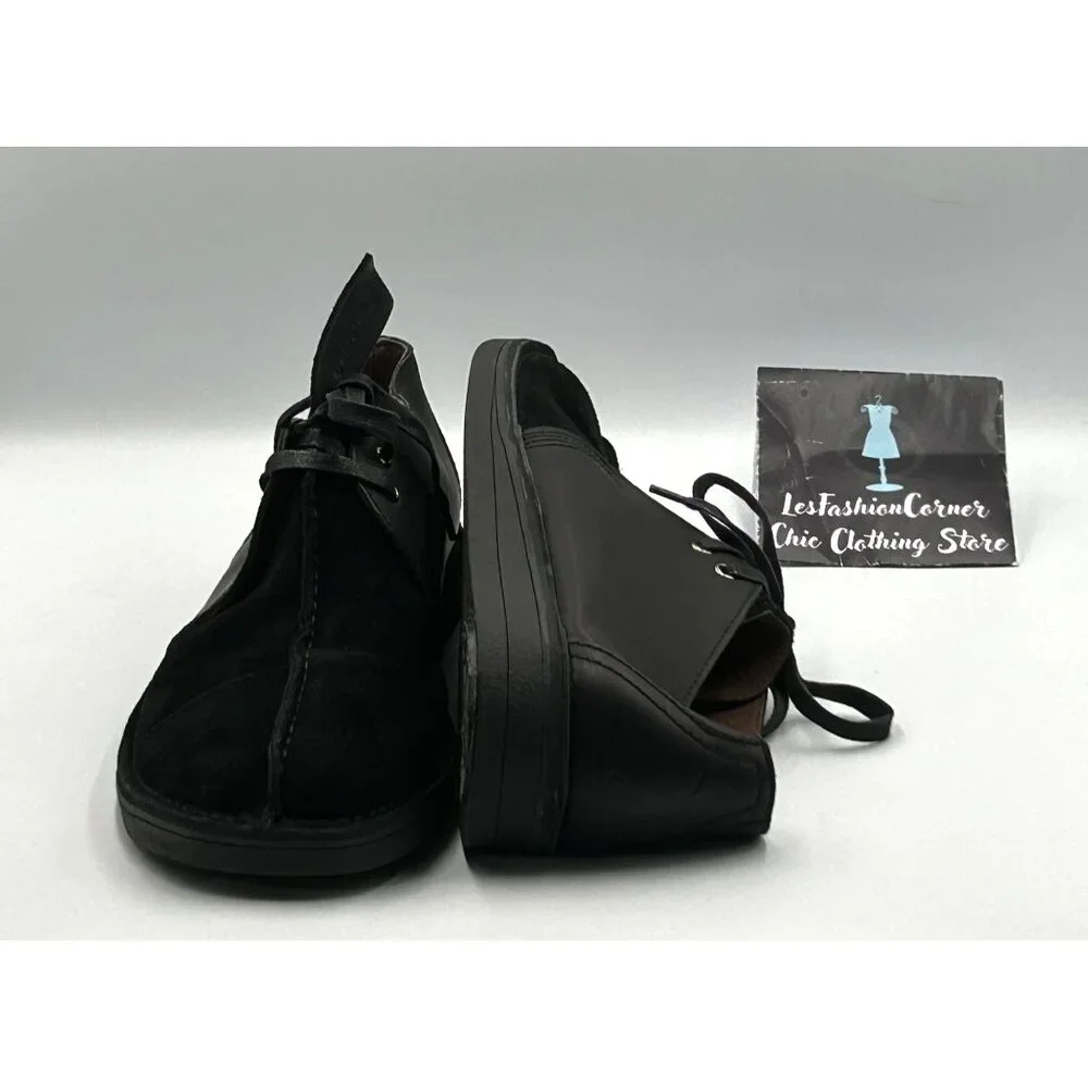 British Walkers Men's Black Suede Leather Kingston Desert Trek Boot Sz 11.5 3035 - Picture 11 of 16